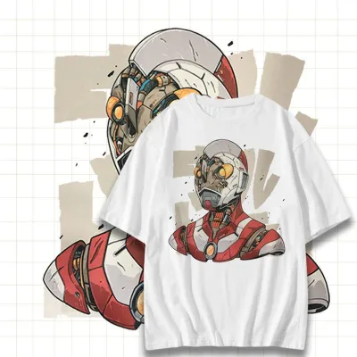 アニメシーン/キャラクター柄 プリント Tシャツ 男女兼用 ウルトラマン風 ｔシャツ 半袖 長袖 パーカー ウルトラマン ゾフィー ウルトラセブン ウルトラマンジャック ウルトラマンエース ウルトラマンタロウ ウルトラマンレオ ウルトラ