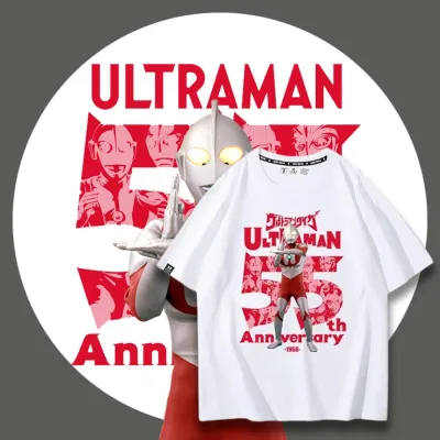 アニメシーン/キャラクター柄 プリント Tシャツ 男女兼用 ウルトラマン風 ｔシャツ 半袖 長袖 パーカー ウルトラマン ゾフィー ウルトラセブン ウルトラマンジャック ウルトラマンエース ウルトラマンタロウ ウルトラマンレオ ウルトラ