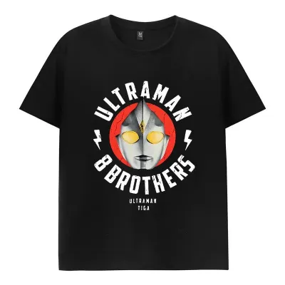 アニメシーン/キャラクター柄 プリント Tシャツ 男女兼用 ウルトラマン風 ｔシャツ 半袖 長袖 パーカー ウルトラマン ゾフィー ウルトラセブン ウルトラマンジャック ウルトラマンエース ウルトラマンタロウ ウルトラマンレオ ウルトラ