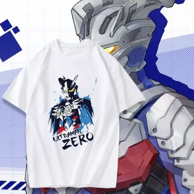 アニメシーン/キャラクター柄 プリント Tシャツ 男女兼用 ウルトラマン風 ｔシャツ 半袖 長袖 パーカー ウルトラマン ゾフィー ウルトラセブン ウルトラマンジャック ウルトラマンエース ウルトラマンタロウ ウルトラマンレオ ウルトラ