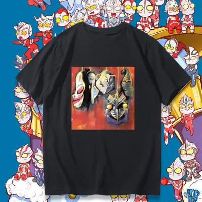 アニメシーン/キャラクター柄 プリント Tシャツ 男女兼用 ウルトラマン風 ｔシャツ 半袖 長袖 パーカー ウルトラマン ゾフィー ウルトラセブン ウルトラマンジャック ウルトラマンエース ウルトラマンタロウ ウルトラマンレオ ウルトラ