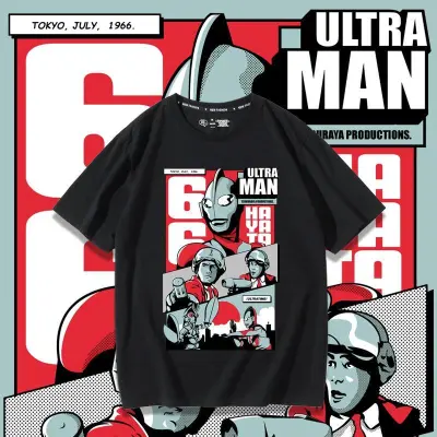 アニメシーン/キャラクター柄 プリント Tシャツ 男女兼用 ウルトラマン風 ｔシャツ 半袖 長袖 パーカー ウルトラマン ゾフィー ウルトラセブン ウルトラマンジャック ウルトラマンエース ウルトラマンタロウ ウルトラマンレオ ウルトラ