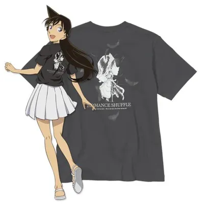 アニメシーン/キャラクター柄 プリント Tシャツ 男女兼用 名探偵コナン風 ｔシャツ 半袖 長袖 パーカー 毛利小五郎 毛利蘭 工藤新一 吉田步美 灰原哀 コスプレ衣装　コスチューム　グッズ