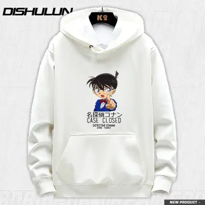 アニメシーン/キャラクター柄 プリント パーカー 男女兼用 名探偵コナン風 ｔシャツ 半袖 長袖 パーカー 毛利小五郎 毛利蘭 工藤新一 吉田步美 灰原哀 コスプレ衣装　コスチューム　グッズ