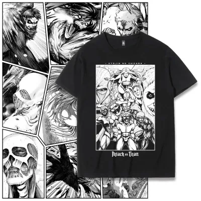 アニメシーン/キャラクター柄 プリント Tシャツ 男女兼用 進撃の巨人風 ｔシャツ 半袖 長袖 パーカー エレン・イェーガー ミカサ・アッカーマン アルミン・アルレルト リヴァイ・アッカーマン ジャン・キルシュタイン クリスタ・レンズ