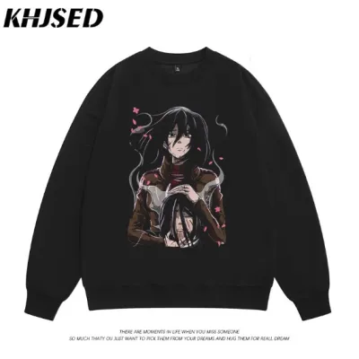 アニメシーン/キャラクター柄 プリント Tシャツ 男女兼用 進撃の巨人風 ｔシャツ 半袖 長袖 パーカー エレン・イェーガー ミカサ・アッカーマン アルミン・アルレルト リヴァイ・アッカーマン ジャン・キルシュタイン クリスタ・レンズ