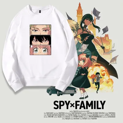 アニメシーン/キャラクター柄 プリント Tシャツ 男女兼用 SPY×FAMILY（スパイファミリー）風 ｔシャツ 半袖 長袖 パーカー ロイド・フォーゲル ユメ・ブリッツ アンジェラ・ブリッツ ドミニク・エドワーズ コスプレ衣装　コスチ