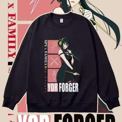 アニメシーン/キャラクター柄 プリント Tシャツ 男女兼用 SPY×FAMILY（スパイファミリー）風 ｔシャツ 半袖 長袖 パーカー ロイド・フォーゲル ユメ・ブリッツ アンジェラ・ブリッツ ドミニク・エドワーズ コスプレ衣装　コスチ