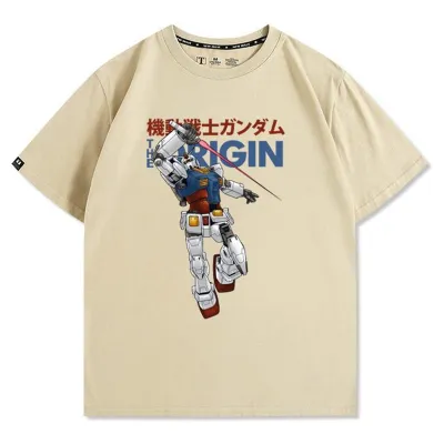 アニメシーン/キャラクター柄 プリント Tシャツ 男女兼用 機動戦士ガンダム風 ハローキティ風 ｔシャツ 半袖 長袖 パーカー アムロ・レイ シャア・アズナブル ブライト・ノア サイクロプス隊 コスプレ衣装　コスチューム　グッズ