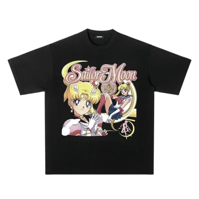 アニメシーン/キャラクター柄 プリント Tシャツ 男女兼用 美少女戦士セーラームーン風 ｔシャツ 半袖 長袖 パーカー 月野うさぎ / セーラームーン セーラーマーキュリー（水野亜美） コスプレ衣装　コスチューム　グッズ