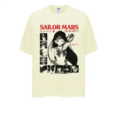 アニメシーン/キャラクター柄 プリント Tシャツ 男女兼用 美少女戦士セーラームーン風 ｔシャツ 半袖 長袖 パーカー 月野うさぎ / セーラームーン セーラーマーキュリー（水野亜美） コスプレ衣装　コスチューム　グッズ