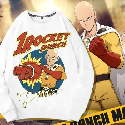 アニメシーン/キャラクター柄 プリント Tシャツ 男女兼用 One Punch Manワンパンマン風 ｔシャツ 半袖 長袖 パーカー サイタマ埼玉 ジェノス サイタマのモンスター タツマキ コスプレ衣装　コスチューム　グッズ