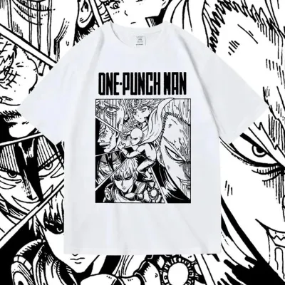 アニメシーン/キャラクター柄 プリント Tシャツ 男女兼用 One Punch Manワンパンマン風 ｔシャツ 半袖 長袖 パーカー サイタマ埼玉 ジェノス サイタマのモンスター タツマキ コスプレ衣装　コスチューム　グッズ