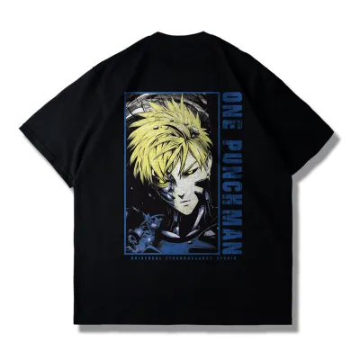 アニメシーン/キャラクター柄 プリント Tシャツ 男女兼用 One Punch Manワンパンマン風 ｔシャツ 半袖 長袖 パーカー サイタマ埼玉 ジェノス サイタマのモンスター タツマキ コスプレ衣装　コスチューム　グッズ