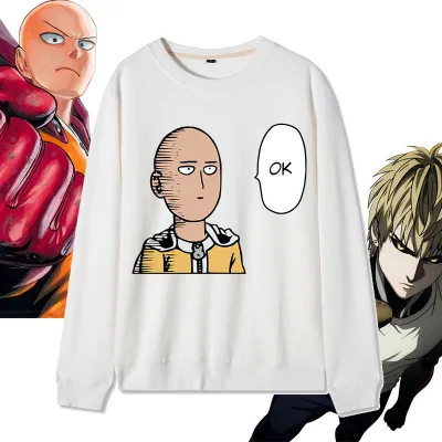 アニメシーン/キャラクター柄 プリント Tシャツ 男女兼用 One Punch Manワンパンマン風 ｔシャツ 半袖 長袖 パーカー サイタマ埼玉 ジェノス サイタマのモンスター タツマキ コスプレ衣装　コスチューム　グッズ