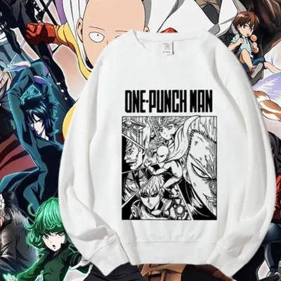 アニメシーン/キャラクター柄 プリント Tシャツ 男女兼用 One Punch Manワンパンマン風 ｔシャツ 半袖 長袖 パーカー サイタマ埼玉 ジェノス サイタマのモンスター タツマキ コスプレ衣装　コスチューム　グッズ