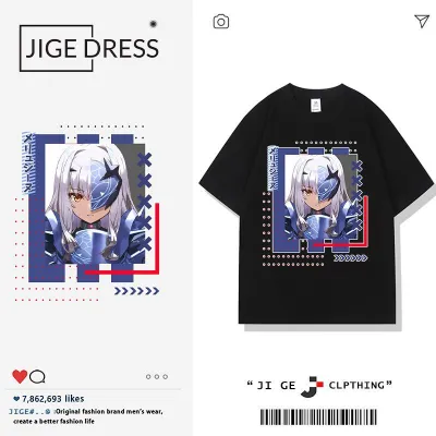 アニメシーン/キャラクター柄 プリント Tシャツ 男女兼用 Fate/stay night フェイト／ステイナイト風 ｔシャツ 半袖 長袖 パーカー セイバー 衛宮士郎 遠坂凛 間桐 桜 アーチャー ランサー コスプレ衣装　コスチューム