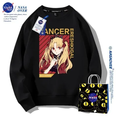 アニメシーン/キャラクター柄 プリント Tシャツ 男女兼用 Fate/stay night フェイト／ステイナイト風 ｔシャツ 半袖 長袖 パーカー セイバー 衛宮士郎 遠坂凛 間桐 桜 アーチャー ランサー コスプレ衣装　コスチューム