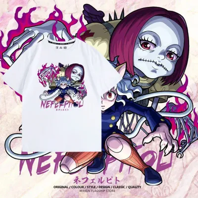 アニメシーン/キャラクター柄 プリント Tシャツ 男女兼用 ハンター×ハンター風 ｔシャツ 半袖 長袖 パーカー ゴン キルア クラピカ レオリオ ヒソカ コスプレ衣装　コスチューム　グッズ