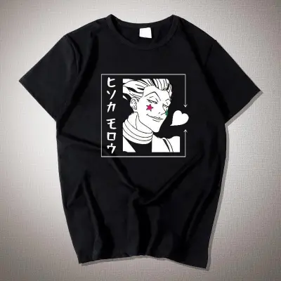 アニメシーン/キャラクター柄 プリント Tシャツ 男女兼用 ハンター×ハンター風 ｔシャツ 半袖 長袖 パーカー ゴン キルア クラピカ レオリオ ヒソカ コスプレ衣装　コスチューム　グッズ