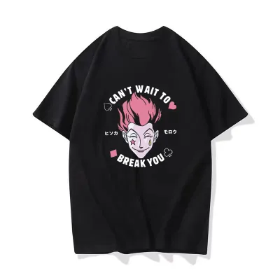 アニメシーン/キャラクター柄 プリント Tシャツ 男女兼用 ハンター×ハンター風 ｔシャツ 半袖 長袖 パーカー ゴン キルア クラピカ レオリオ ヒソカ コスプレ衣装　コスチューム　グッズ