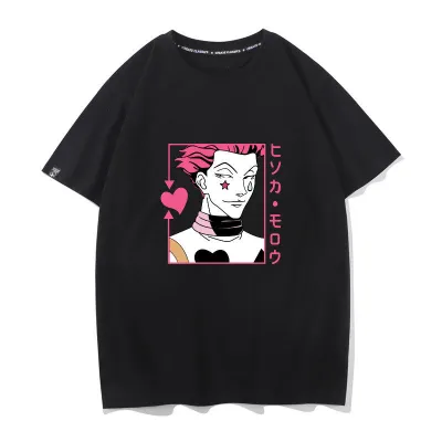 アニメシーン/キャラクター柄 プリント Tシャツ 男女兼用 ハンター×ハンター風 ｔシャツ 半袖 長袖 パーカー ゴン キルア クラピカ レオリオ ヒソカ コスプレ衣装　コスチューム　グッズ