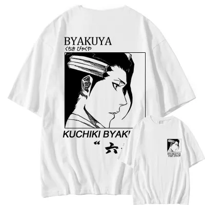 アニメシーン/キャラクター柄 プリント Tシャツ 男女兼用 BLEACH ブリーチ風 ｔシャツ 半袖 長袖 パーカー 黒崎一護 井上織姫 朽木ルキア 阿散井恋次 松本乱菊 コスプレ衣装　コスチューム　グッズ