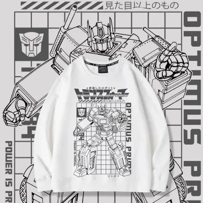 アニメシーン/キャラクター柄 プリント Tシャツ 男女兼用 トランスフォーマー風 ｔシャツ 半袖 長袖 パーカー オプティマスプライム、バンブルビー、メガトロン、スタースクリーム、サウンドウェーブ コスプレ衣装　コスチューム　グッズ