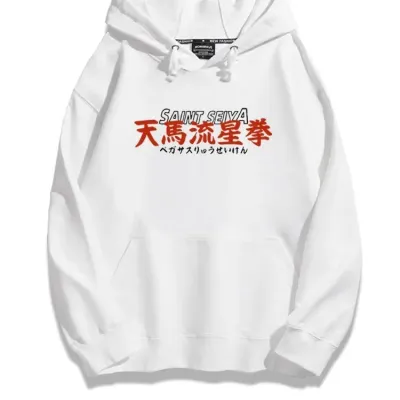 アニメシーン/キャラクター柄 プリント パーカー 男女兼用 聖闘士星矢風 ｔシャツ 半袖 長袖 パーカー 星矢 紫龍 冰河 瞬 紫織 一輝 コスプレ衣装　コスチューム　グッズ