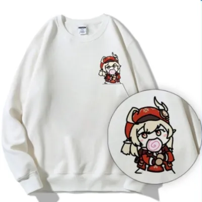 アニメシーン/キャラクター柄 プリント Tシャツ 男女兼用 原神（げんしん）風 ｔシャツ 半袖 長袖 パーカー コスプレ衣装　コスチューム　グッズ