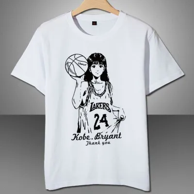 アニメシーン/キャラクター柄 プリント Tシャツ 男女兼用 SLAM DUNK スラムダンク風 ｔシャツ 半袖 湘北高校 桜木花道 コスプレ衣装　コスチューム　スラムダンク グッズ