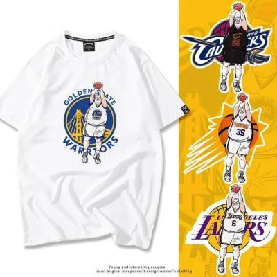 半袖  アニメシーン/キャラクター柄 プリント Tシャツ 男女兼用 SLAM DUNK スラムダンク風 ｔシャツ 半袖 湘北高校 桜木花道 コスプレ衣装　コスチューム　スラムダンク グッズ