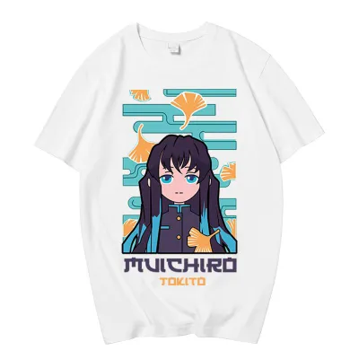 半袖  アニメシーン/キャラクター柄 プリント Tシャツ 男女兼用 鬼滅の刃風 ｔシャツ 長袖 パーカー 炭治郎 禰豆子 善逸 胡蝶しのぶ 玄弥 蟲柱 蜜璃 コスプレ衣装　コスチューム　グッズ